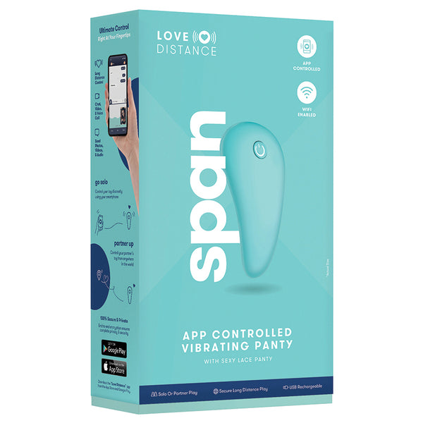 Love Distance Span App Controlled Vibrating Panty