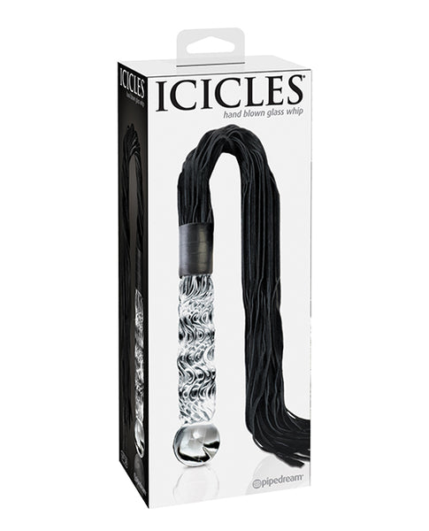 Icicles No.38-Hand Blown Glass Whip