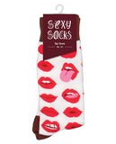 Shots Sexy Socks Lip Love